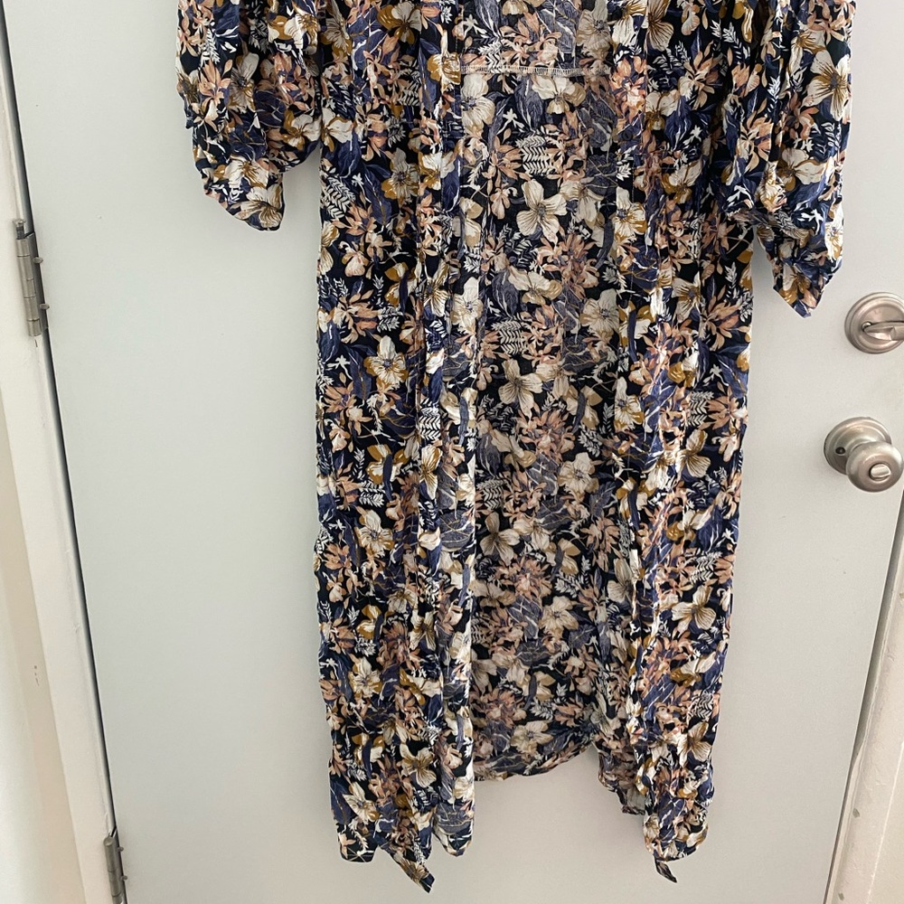 Flower Pattern Kimono - image 2